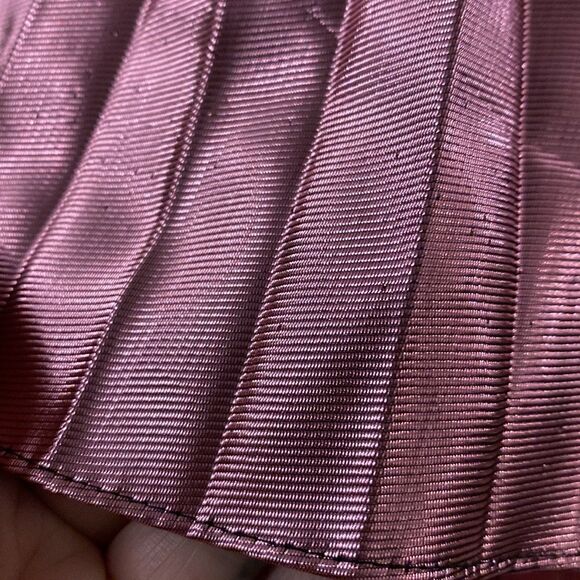 Tanya Taylor Elegant Pink  metallic Tiered Skirt, US8 - Picture 6 of 9